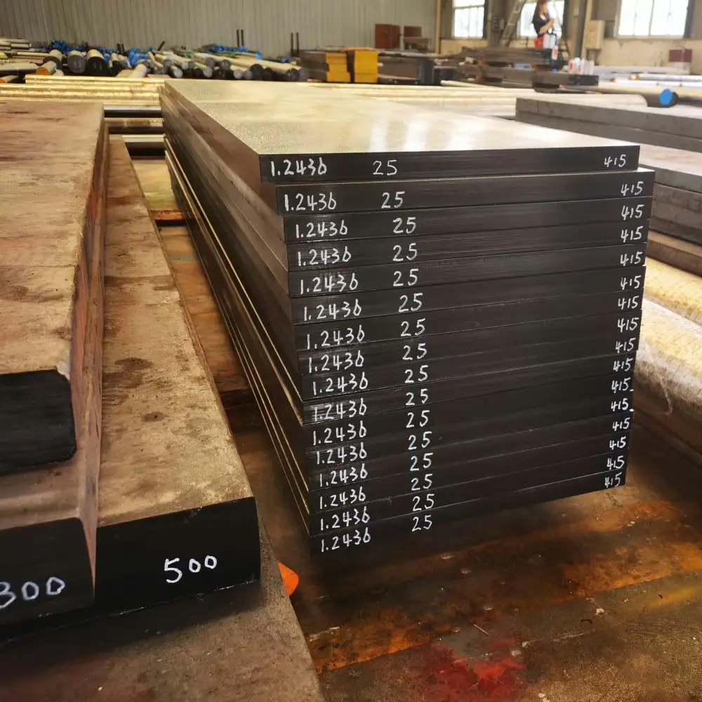 Acero para herramientas D6, acero 1.2436