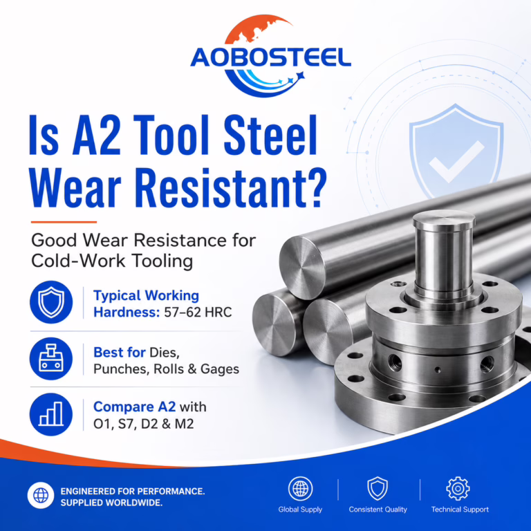 Is A2 Tool Steel Wear-Resistant? Hardness, Uses, and Comparison