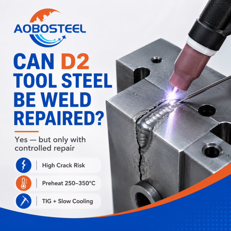 Can D2 Tool Steel Be Weld Repaired? Risks & Repair Guide