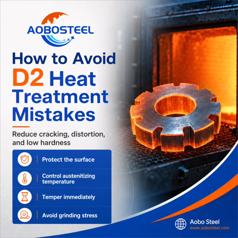 How to Avoid D2 Heat Treatment Mistakes | Hardening & Tempering Guide