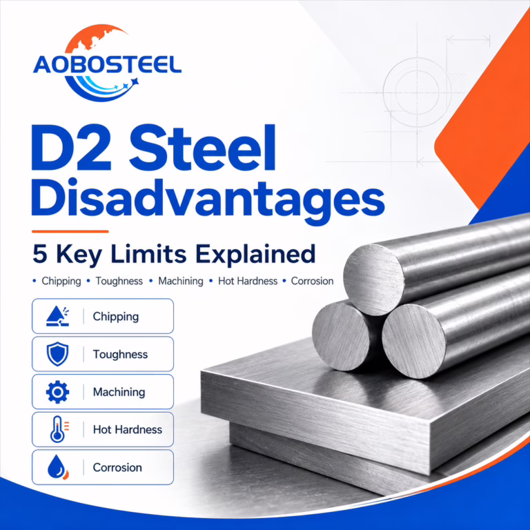 What Are the Disadvantages of D2 Steel?