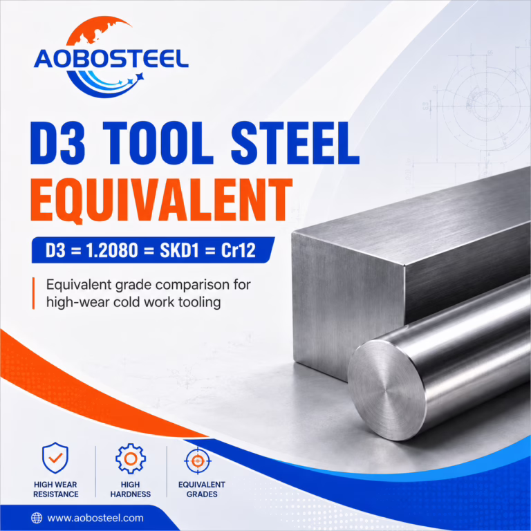 What Are the Equivalent Grades of D3 Tool Steel?