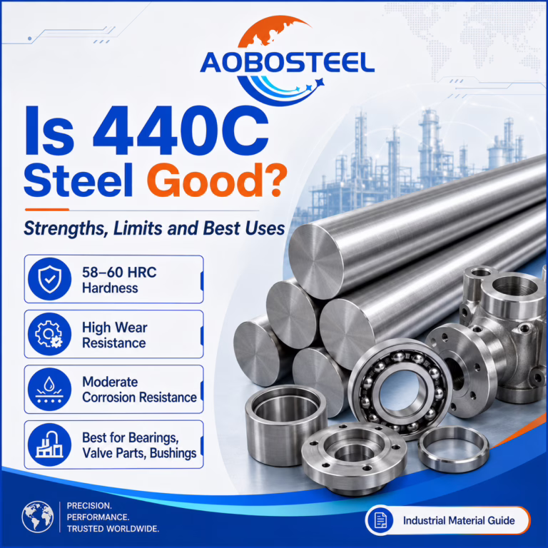 Is 440C Steel Good? Hardness, Wear Resistance & Industrial Use