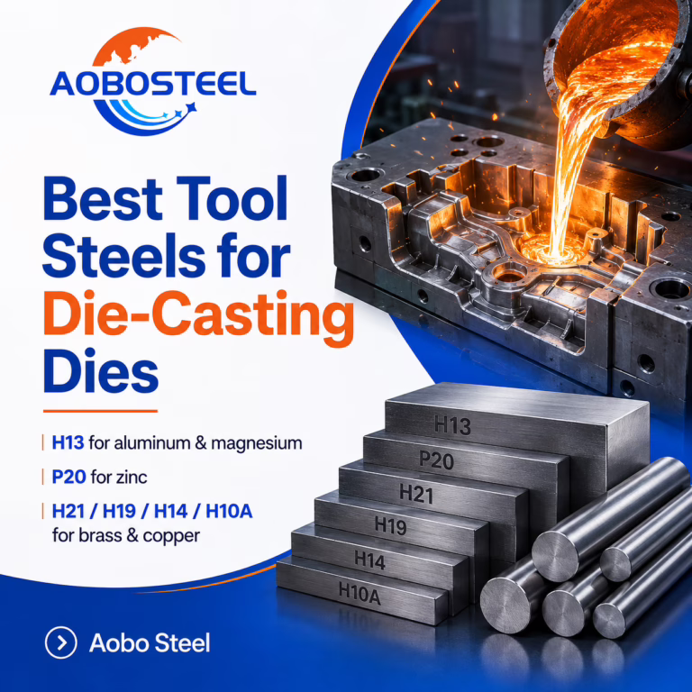 Best Tool Steels for Die-Casting Dies