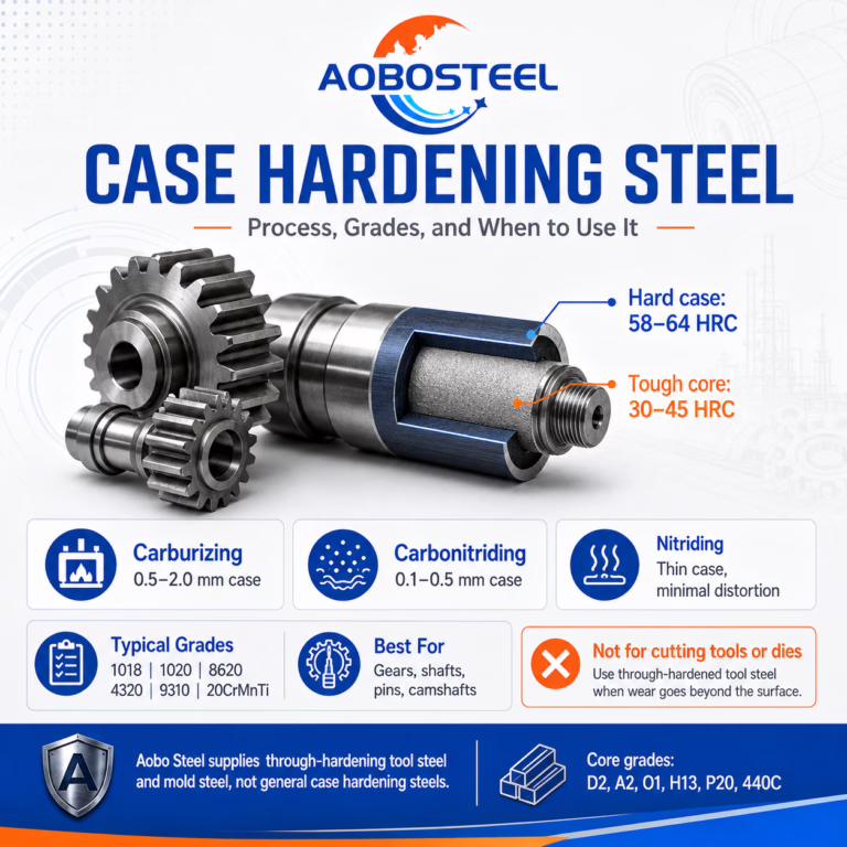 Case Hardening Steel Guide: Process and Uses